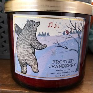 🔥BRAND NEW BBW FROSTED CRANBERRY CANDLE🔥